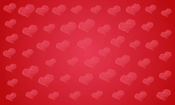 Gelukkige Valentijnsdag achtergrond — Stockvector
