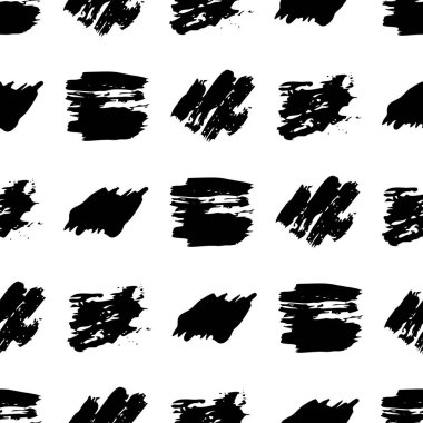 Karalama Smear ile çizilen Dikişsiz Desen el