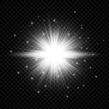 Lens fişeklerinin ışık etkisi