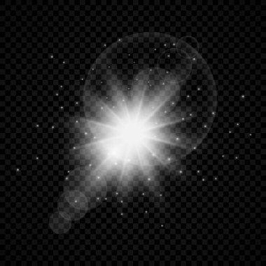 Lens fişeklerinin ışık etkisi