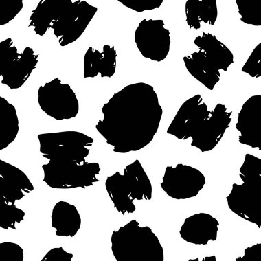 Karalama Smear ile çizilen Dikişsiz Desen el