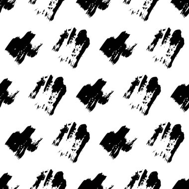 Elle çizilmiş karalama lekesiyle kusursuz desen