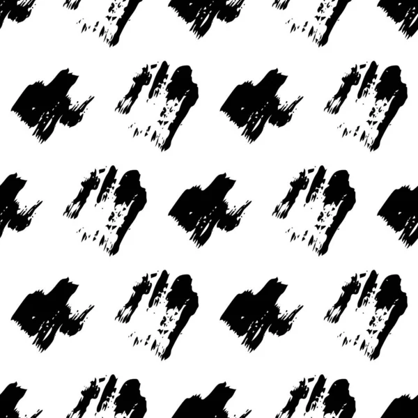 Elle çizilmiş karalama lekesiyle kusursuz desen