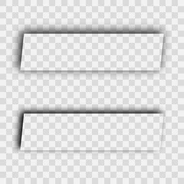 Koyu şeffaf gerçekçi gölge