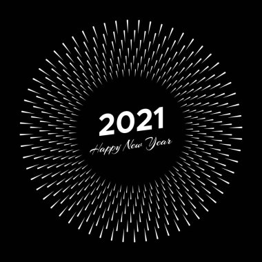 Yazılı havai fişek 2021 ve Mutlu Yıllar