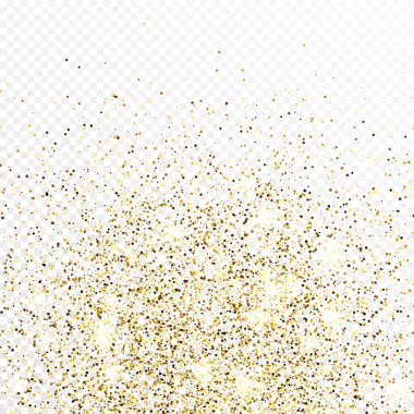 Altın parıltısı kutlama konfetisi geçmişi