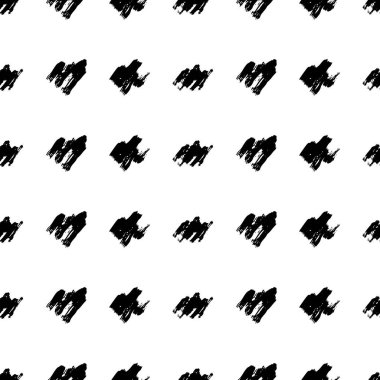 Elle çizilmiş karalama lekesiyle kusursuz desen