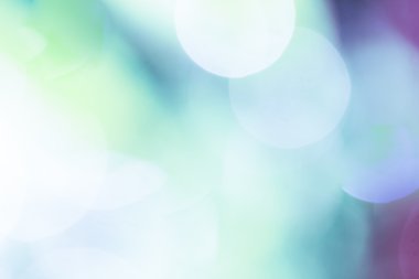 Doğa yeşil bokeh, bulanıklık yeşil yaprakları ve bokeh ışıklar Defocused soyut doğa arka plan.