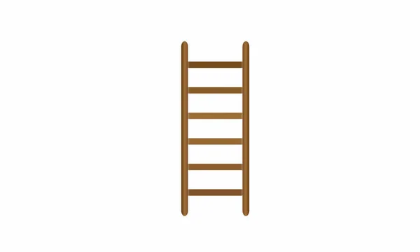 Icona vettoriale isolata delle scale — Vettoriale Stock