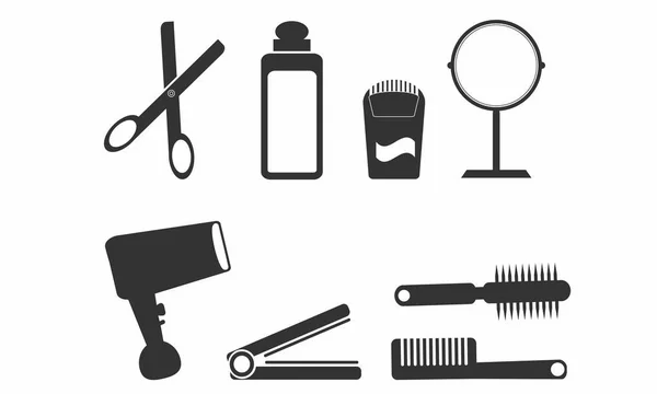 Icon of equipment for hairdressing — Stock Vector