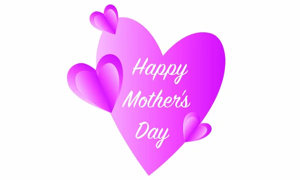 Happy Mother Day Web Banner Illustration Paper Art Forming Decororation — стоковий вектор