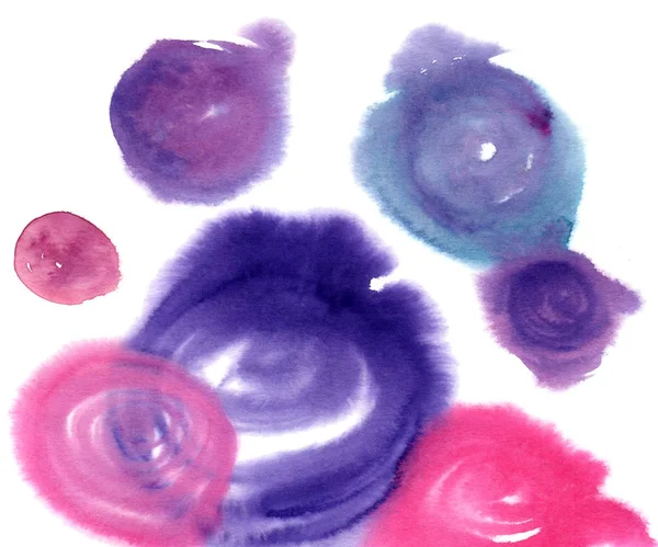 Яскравий кольоровий акварельний фон — стокове фото