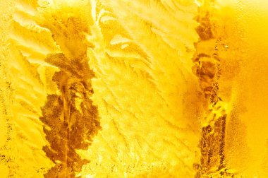 Pencere camına güzel soğuk doğal desen