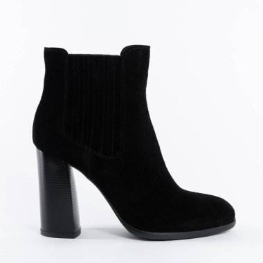 Klasik Black Suede High Top Demi Ayağı