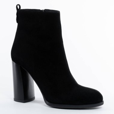 Klasik Black Suede High Top Demi Ayağı