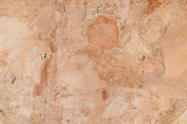 Kırık, kırmızı, sarı renkli, farklı boyut ve renklerde eski doğal mermerin arka planı