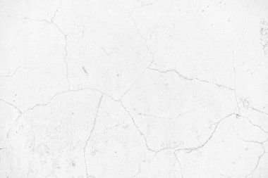 background cracked white wall. White plaster cracked. Cracks on the white wall. Grid on a white plaster wall texture. clipart