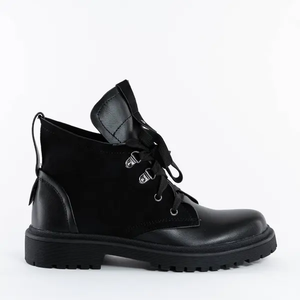 Baixa Combinação Mulheres Negras Demi Sapato Com Rendas — Fotografia de Stock