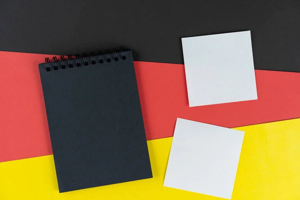 Lista Negra Alemania Luto Prohibición Sanciones Política Cuaderno Negro Dos — Foto de Stock