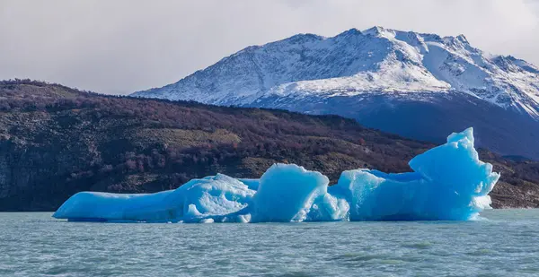 Ледники на озере Аргентино, Национальный парк Лос-Гласиарес — стоковое фото