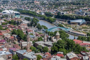 Georgia Tbilisi gezi ve eski manastır