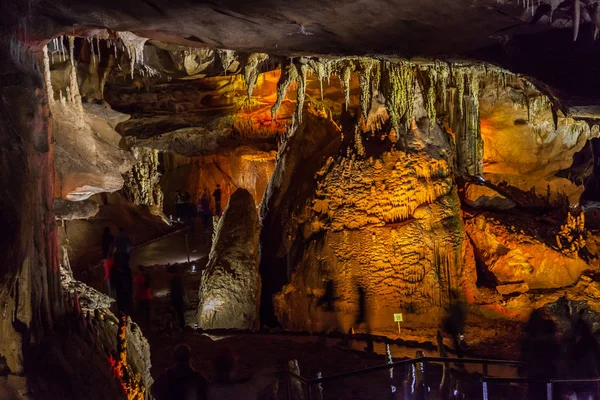 Caverna de Estalactite Prometheus perto de Kutaisi, Geórgia — Fotografia de Stock