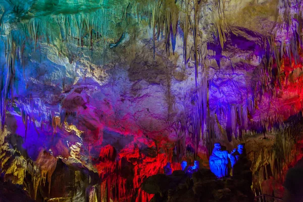 Cueva de la estalactita Prometeo cerca de Kutaisi, Georgia — Foto de Stock