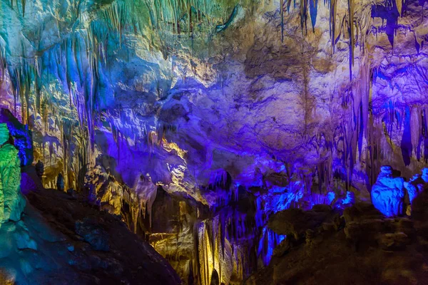 Stalaktitgrotta Prometheus nära Kutaisi, Georgien — Stockfoto