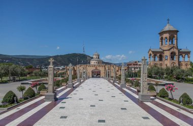 Georgia Tbilisi gezi ve eski manastır