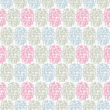 Girdap kusursuz desen. Pembe gri arkaplan sanat tasarımı web için stok vektör illüstrasyonuName