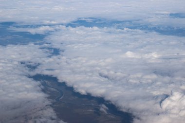 Yukarıdan havadan görünümü