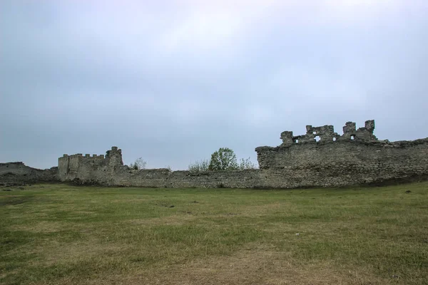 De overblijfselen van de Castle Hill — Stockfoto