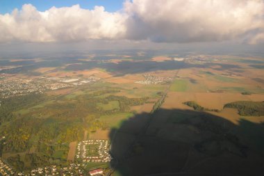 Yukarıdan havadan görünümü