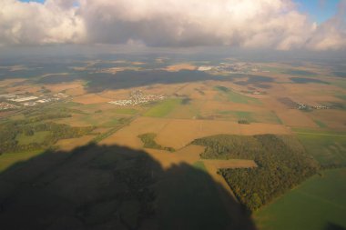 Yukarıdan havadan görünümü