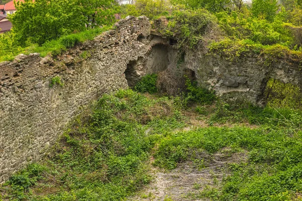 Hradní komplex při západu slunce — Stock fotografie