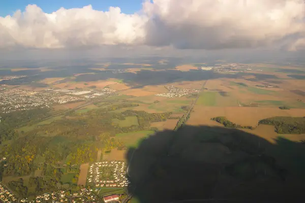 Yukarıdan havadan görünümü