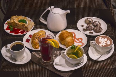 Kruvasan ile çikolata yayıldı Kupası