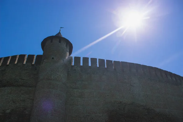 Fortaleza de Hotyn en el río Dniester —  Fotos de Stock