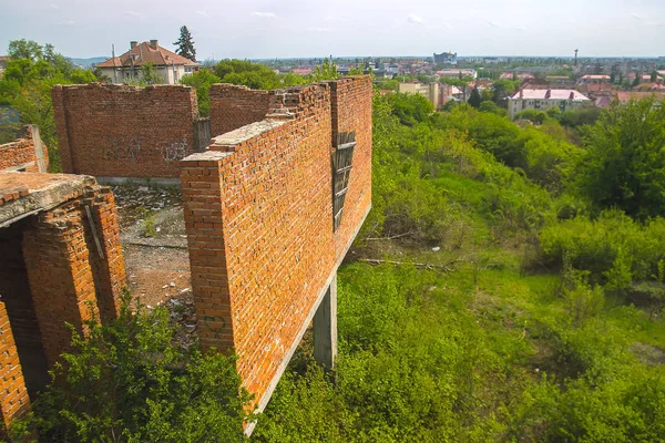 Ortaçağ Kalesi taş duvar