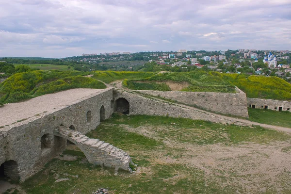 A naplemente várkastélyt — Stock Fotó