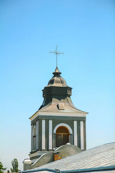 Sylwetka kościelną — Zdjęcie stockowe
