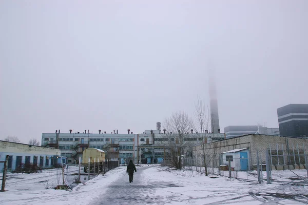 チェルノブイリ、ウクライナで新しい原子炉の避難所 — ストック写真