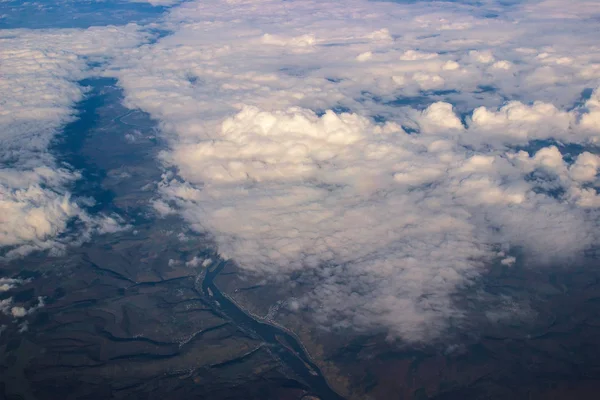 Vista aérea de cima — Fotografia de Stock