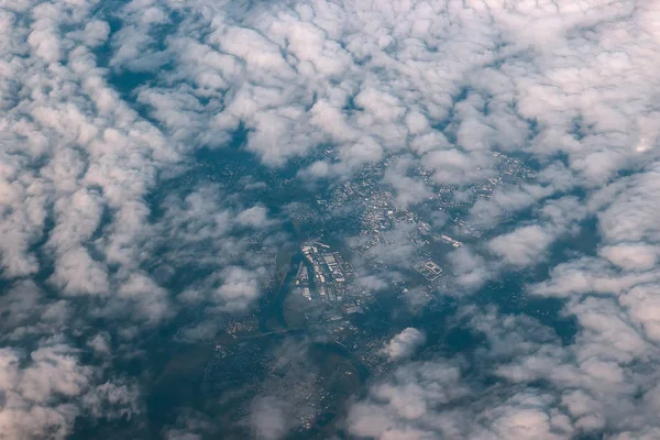 Vista aérea de cima — Fotografia de Stock