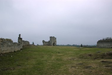 Kale günbatımında karmaşık