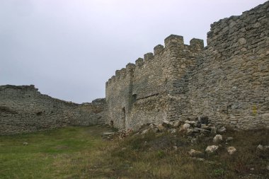 Kale günbatımında karmaşık