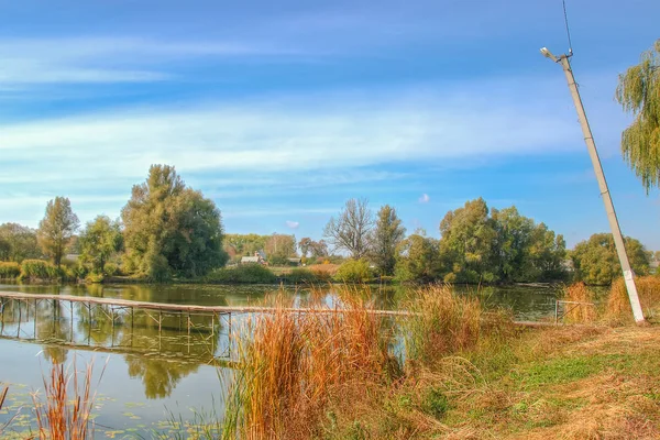 Lodge sul lago — Foto Stock