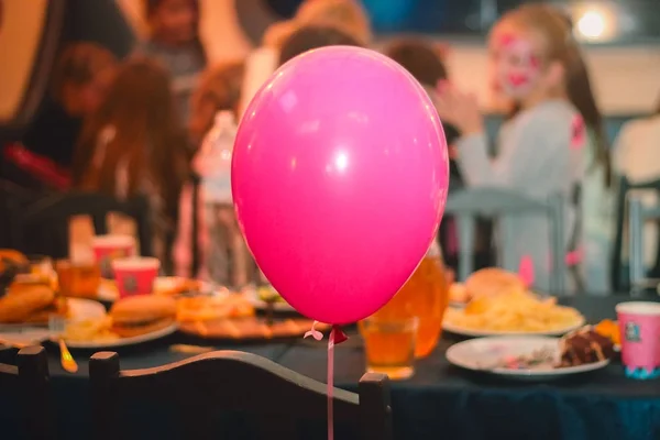 Colorful bubble flying in Festive Party — Stock Photo, Image