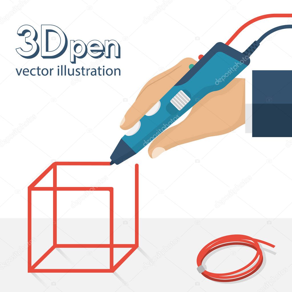 3d pen vector
