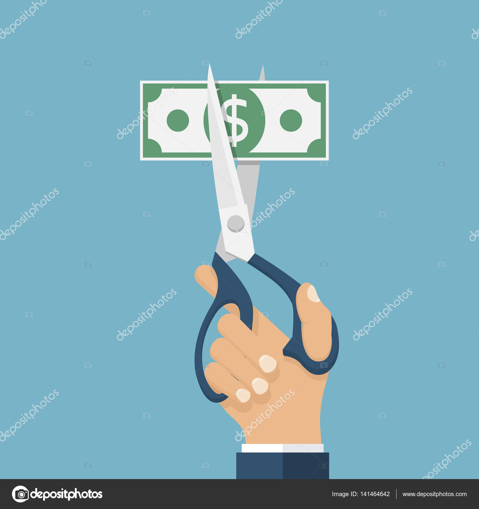 Image vectorielle Couper de l'argent, ciseaux par ©threecvet.gmail.com -  141464642, image size:963x1024